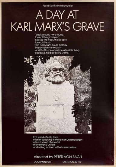 A Day at Karl Marx's Grave poster