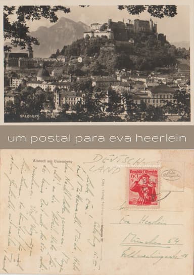 Um postal para Eva Heerlein poster