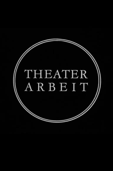 Theater Work - The Berliner Ensemble at 25 poster