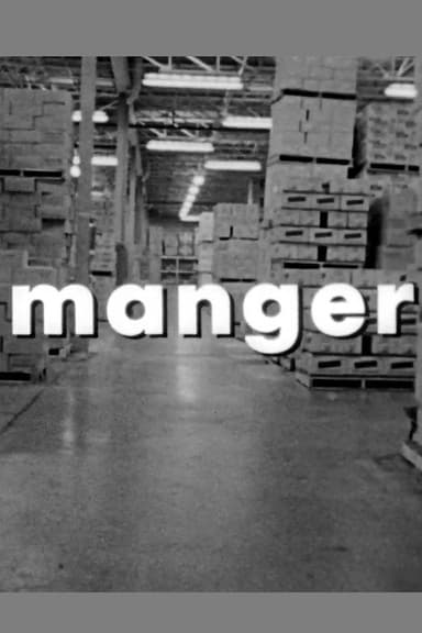 Manger poster