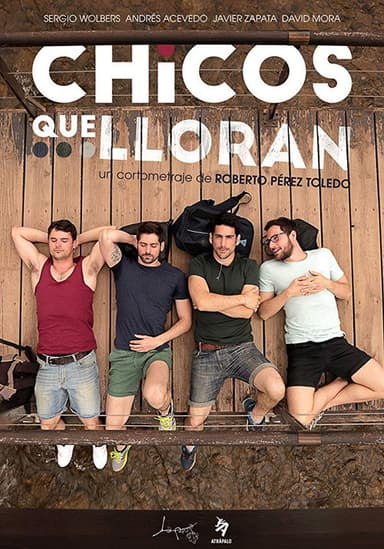 Chicos que lloran poster