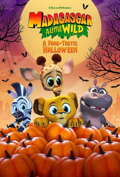 Madagascar: A Little Wild - A Fang-Tastic Halloween poster