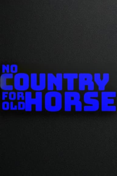 No Country for Old Horse poster