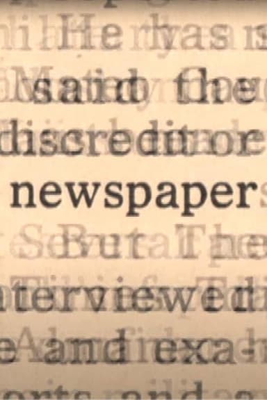 Newspaper poster
