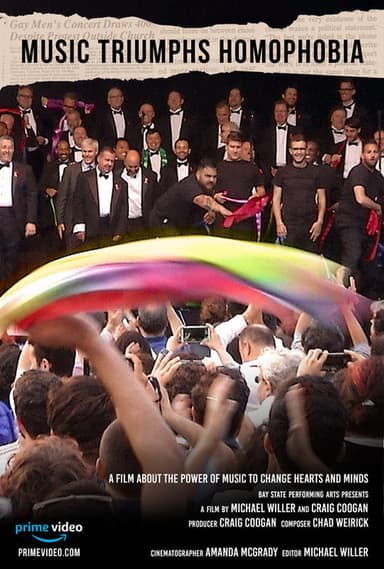 Music Triumphs Homophobia poster