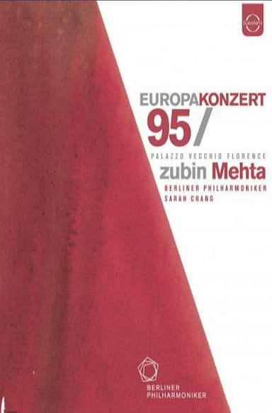 Europakonzert 1995 from Florence poster