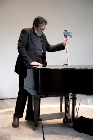 Piano Destruction Concert: Dada con Mama poster
