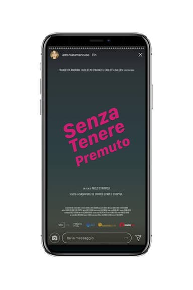 Senza tenere premuto poster