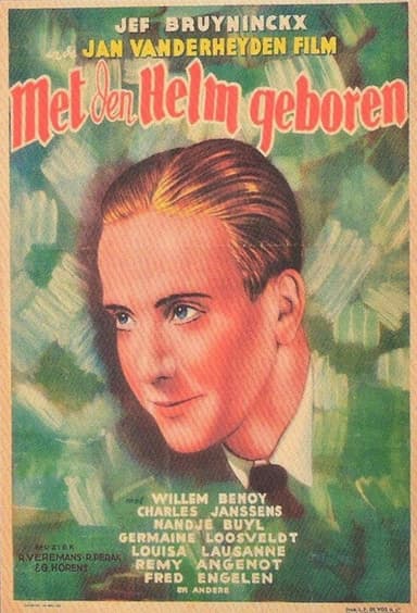 Met den helm geboren poster