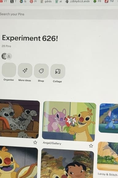 Experiment 626 poster