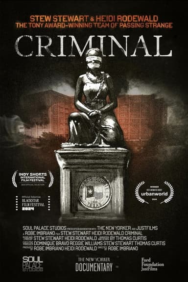 Criminal poster