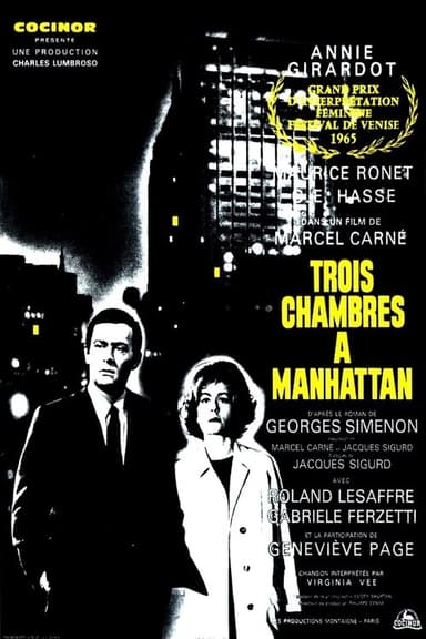 Three Rooms in Manhattan poster