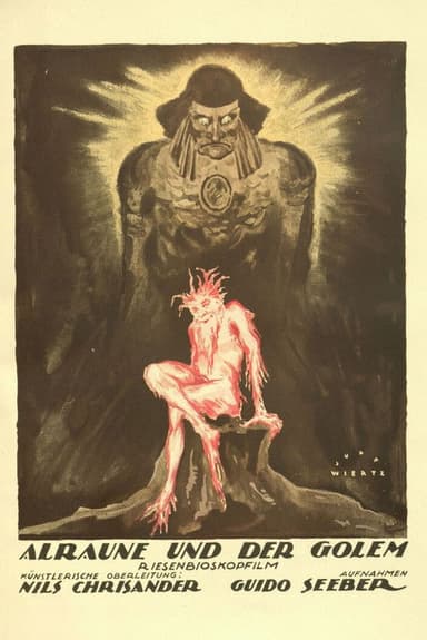 Alraune and the Golem poster