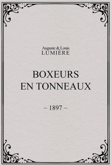 Boxers in Barrels poster
