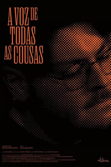 A voz de todas as cousas poster