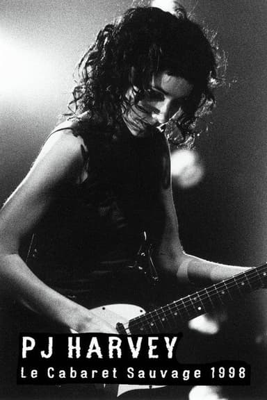 PJ Harvey: Black Sessions, Cabaret Sauvage, Paris France poster