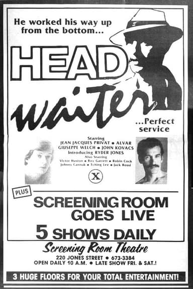 Head Waiter poster
