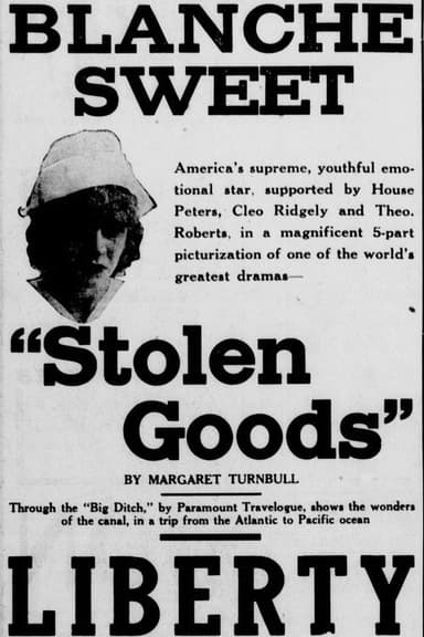 Stolen Goods poster