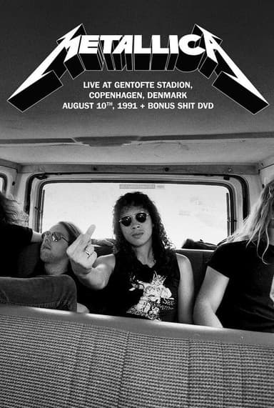 Metallica - Live at Gentofte Stadion, Copenhagen, Denmark - August 10th, 1991 poster