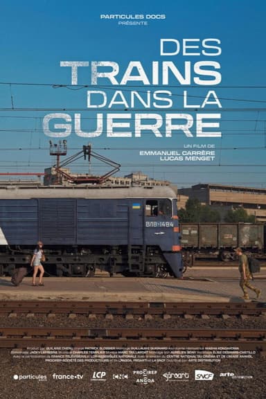 Des trains dans la guerre poster
