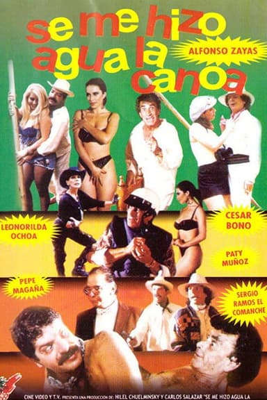 Se me hizo agua la canoa poster