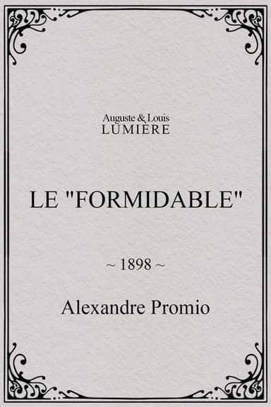 Le "Formidable" poster