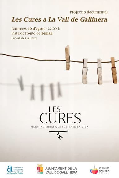 Les cures a la Vall de Gallinera poster