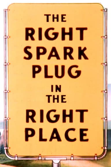 The Right Spark Plug in the Right Place poster