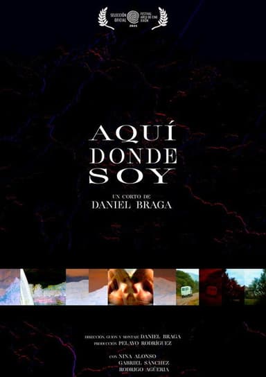 Aquí donde soy poster