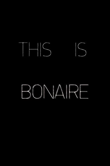 This is Bonaire poster