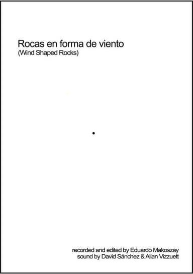 Rocas en forma de viento poster