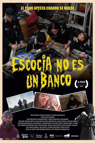Escocia no es un banco poster