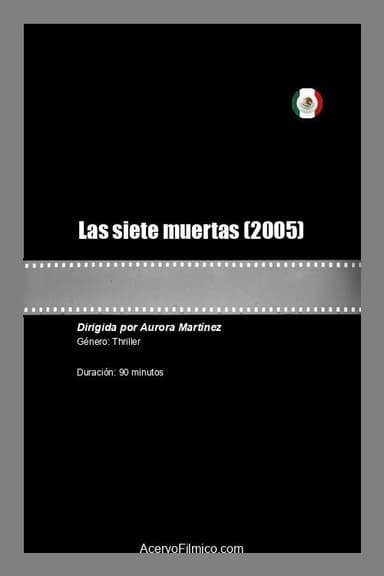Las siete muertas poster
