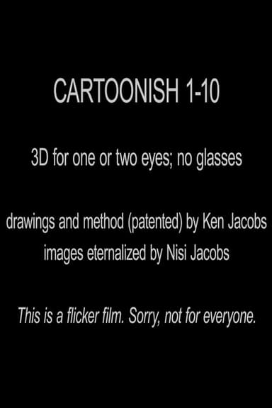 Cartoonish 1-10 poster