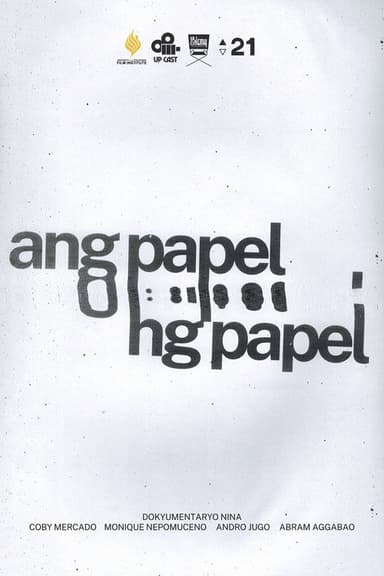 Ang Papel ng Papel poster
