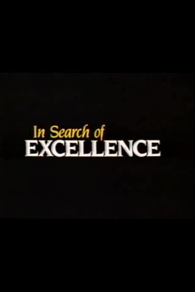 In Search of Excellence poster