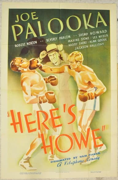 Here's Howe poster