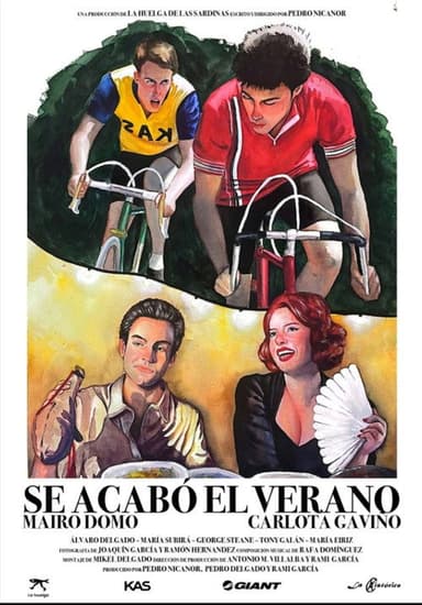Se acabó el verano poster