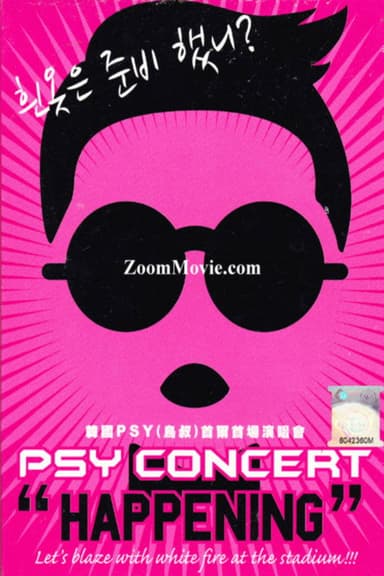 PSY CONCERT HAPPENING 2013 poster