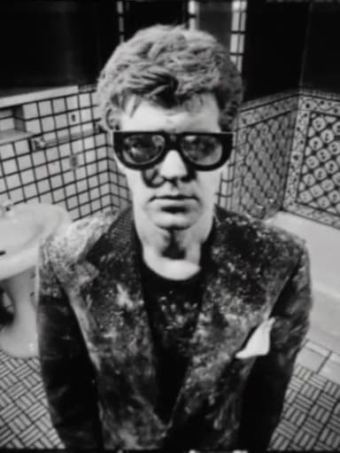 Black and White Bathroom poster