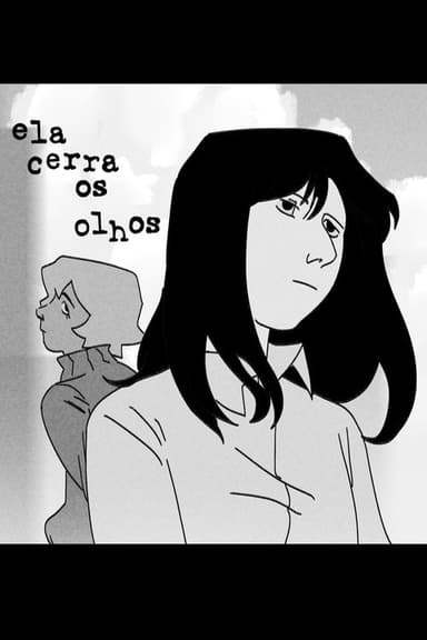 ela cerra os olhos poster