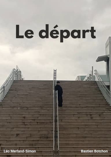 Le départ poster