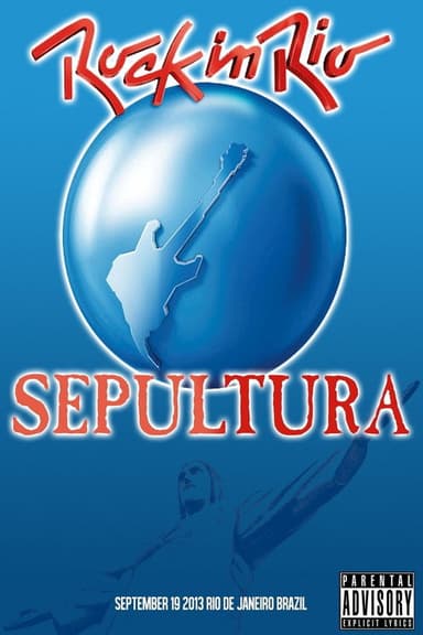 Sepultura: Rock in Rio 2013 poster