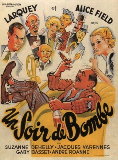 A Bombshell Night poster