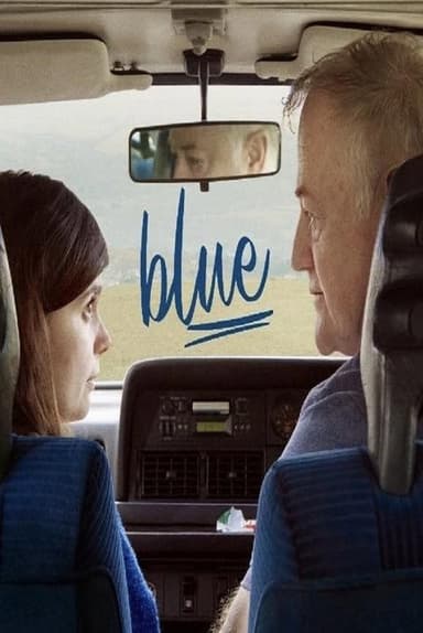 Blue poster