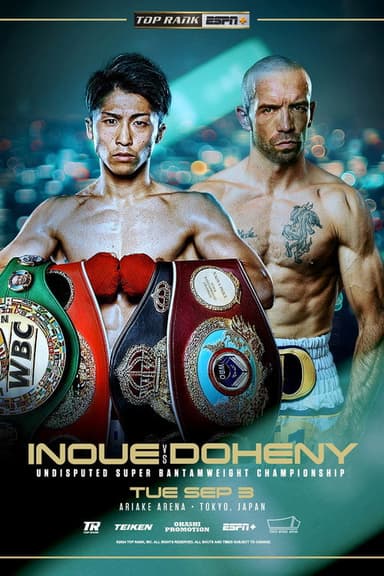 Naoya Inoue vs. TJ Doheny poster