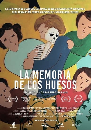 La memoria de los huesos poster