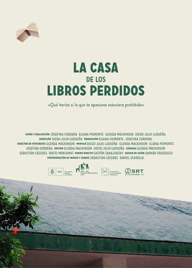 La casa de los libros perdidos poster