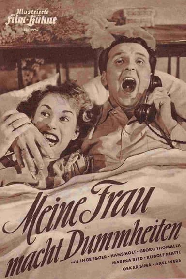 Meine Frau macht Dummheiten poster