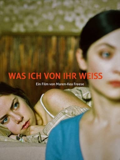What I Know About Her poster